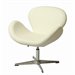 Pastel Furniture Le Parque Egg Chair in Ivory