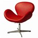 Pastel Furniture Le Parque Egg Chair in Red