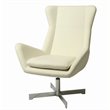 ADD TO YOUR SET: Pastel Furniture Seneca Club Chair in Pu Ivory
