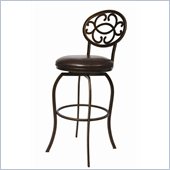 Pastel Furniture Lilly Ana 26 Barstool in Bonded Marquesa Leather