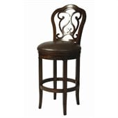 Pastel Furniture Fontana 26 Barstool in Bonded Ridge Leather