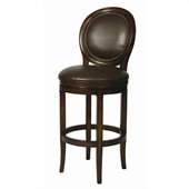 Pastel Furniture Naples Bay 30 Barstool in Bonded Ridge Leather
