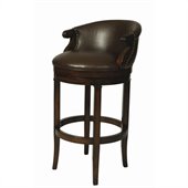 Pastel Furniture Princetown 30 Barstool in Bonded Ridge Leather