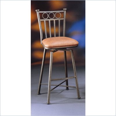 Pastel Furniture Bostonian Bronze 30" Swivel Bar Stool in Shandora Toast