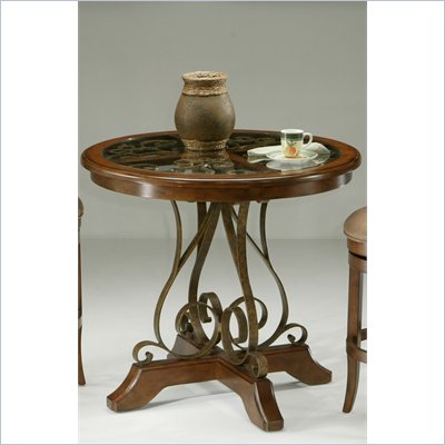 Pastel Furniture Carmel Pub Table in Cosmo Sepia