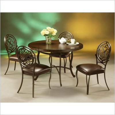 Pastel Furniture Island Falls Hard Wood Dining Set