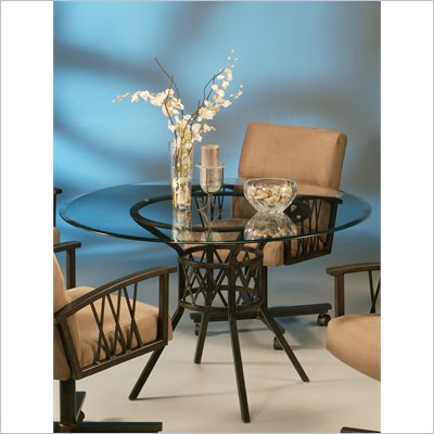 Pastel Furniture Ravenwood Dining Table in Autumn Rust