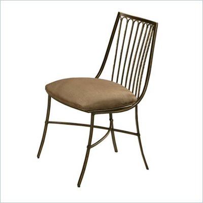 Pastel Furniture Victoria Side Chair in Legacy Copper