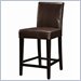 Global Furniture USA Upholstered Bar Stool in Brown