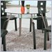 Global Furniture USA Brampton Dining Table in Black