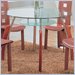 Global Furniture USA Brampton Dining Table in Mahogany