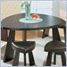 Global Furniture USA Dining Triangular Dining Table in Wenge