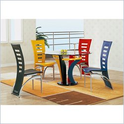 Global Furniture USA Neville Dining Chair in Blue
