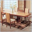 Global Furniture USA Gabriella Dinette Table in Oak and Cherry Finish