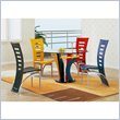 ADD TO YOUR SET: Global Furniture USA Neville Vinyl Dining Side Chair in Red