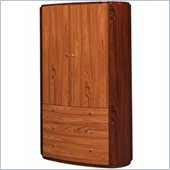Global Furniture USA B92 3 Drawer Armoire in Cherry Wood Veneer