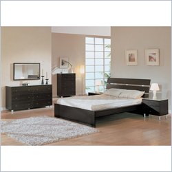 Global Furniture USA Camilla Contemporary Platform Bed 5 Piece Bedroom Set