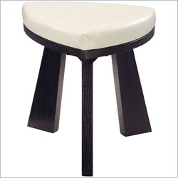 Global Furniture USA Triangular Dining Side Chair with Off White Cushion