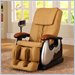 Global Furniture USA Black or Camel Massage Chair with MP3 Player and Speaker