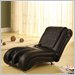 Global Furniture USA Black or Camel Armless Massage Chair