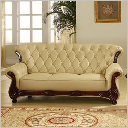 Global Furniture USA 9110 Series Tufted Back Sofa
