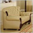 Global Furniture USA 9110 Series Tufted Back Loveseat