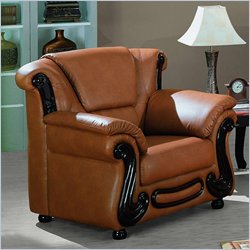 Global Furniture USA 9112 Series Brown Chair