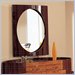 Global Furniture USA B92 Round Mirror in Cherry