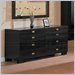 Global Furniture USA Verona Dresser in Wenge