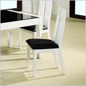 Global Furniture USA Black and White Dining Chair