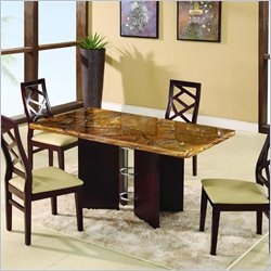 Global Furniture USA 5 Pc Wenge Table Set