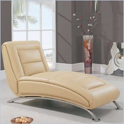Global Furniture USA Capuccino Chaise Lounge Best Price