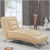 Global Furniture USA Capuccino Chaise Lounge
