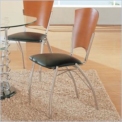 Global Furniture USA Vincent Leather Dining Side Chair