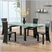 Global Furniture USA Roberta Leather Accent Dining Set
