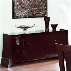 Global Furniture USA Rosa Buffet in Sapele