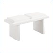 ADD TO YOUR SET: Global Furniture USA Lony Dining Bench in White