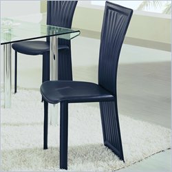 Global Furniture USA Jerret Y-Back Dining Chair in Black
