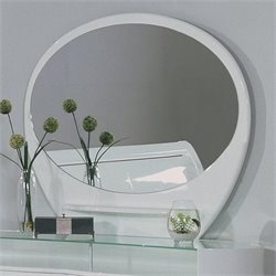 Global Furniture USA Emily Mirror in White