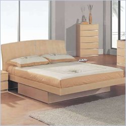 Global Furniture USA Kylie Bed in Maple