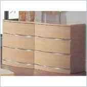 Global Furniture USA Kylie Dresser in Maple 