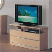 Global Furniture USA Kylie Entertainment Unit in Maple 