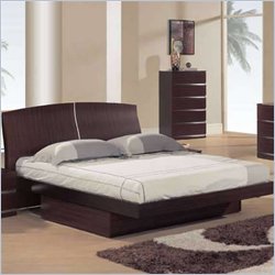 Global Furniture USA Kylie Bed in Matte Sapele