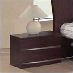 Global Furniture USA Kylie Night Stand in Matte Sapele