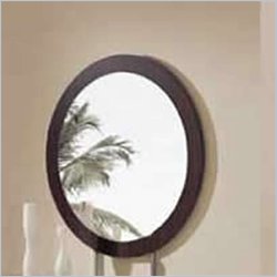 Global Furniture USA Kylie Mirror in Matte Sapele