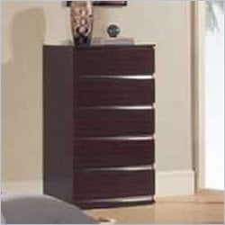 Global Furniture USA Kylie Chest in Matte Sapele