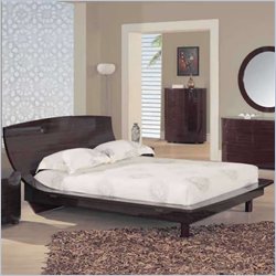 Global Furniture USA Kellis Bed in Sapele
