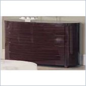 Global Furniture USA Kellis Wooden Dresser in Sapele