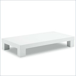 Global Furniture USA Lony Coffee Table in White