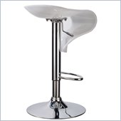 Global Furniture USA 215 Bar Stool in White